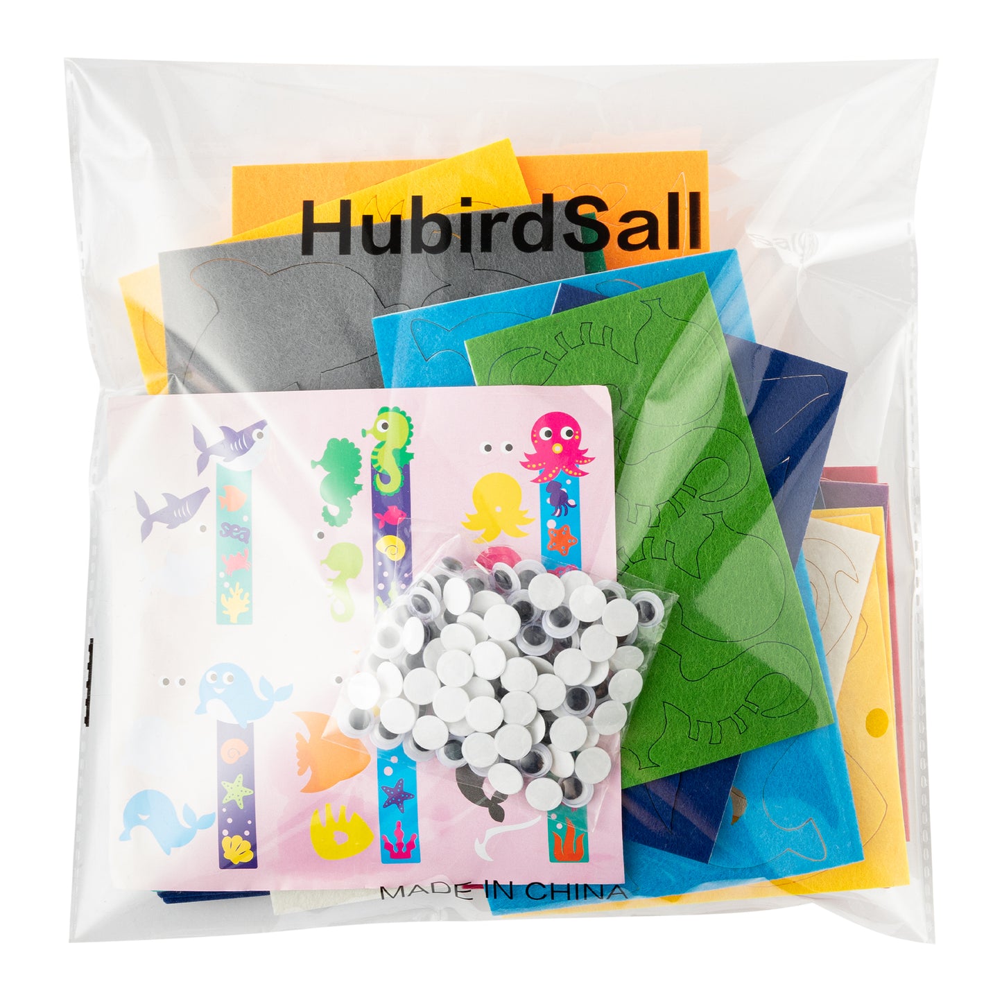 HubirdSall 24 Pack Back to School Felt Bookmarks Craft Kit, Make Your Own  Bookmark with School