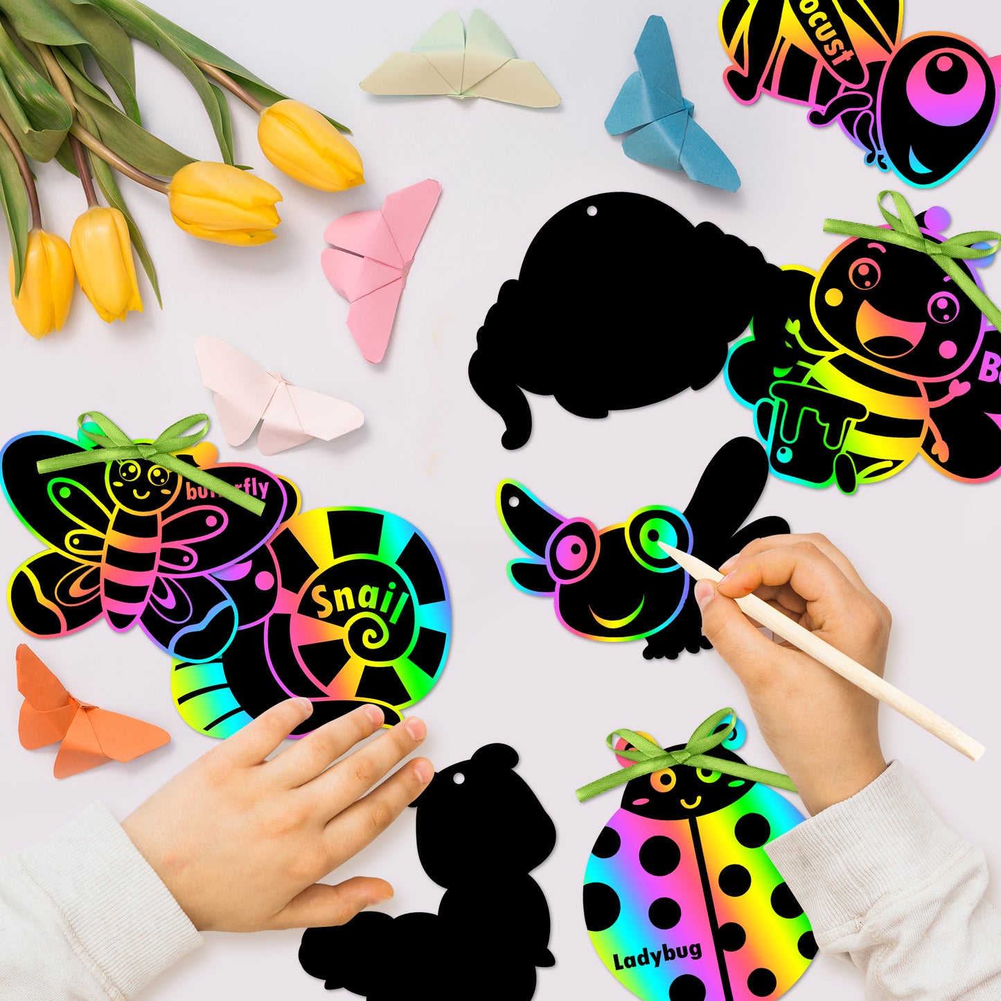 Colorations® Summer Scratch Art Kit